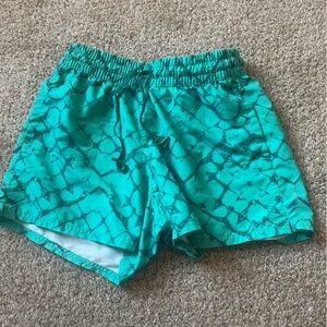Kelly Green North Face Running Shorts XS